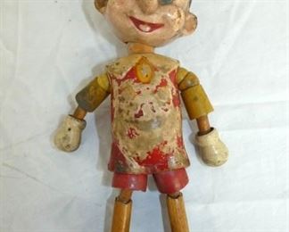 10IN. WOODEN JOINTED PINOCCHIO 