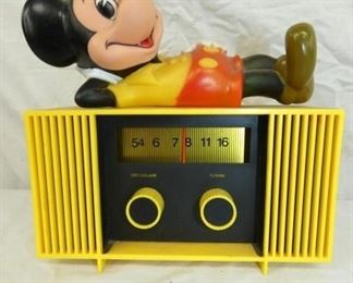 VIEW 2 MICKEY MOUSE RADIO