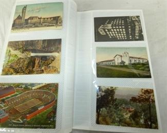 BOOK OF EARLY POSTCARDS 