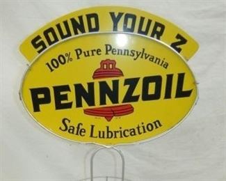 VIEW 2 CLOSE UP PENNZOIL MARQUEE SIGN 
