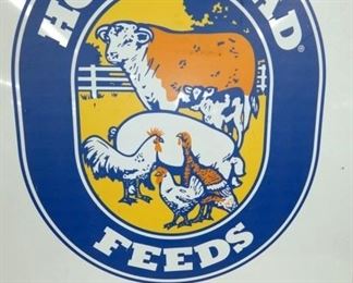 VIEW 2 ALL NATURAL HOMESTEAD FEEDS SIGN 