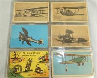 BOOK OF EARLY AVIATION POST CARDS