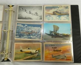VIEW 3 AIRPLANE/AVIATION POST CARDS 