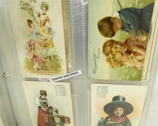 COLL.  OF 190 VICTORIAN TRADE CARDS 