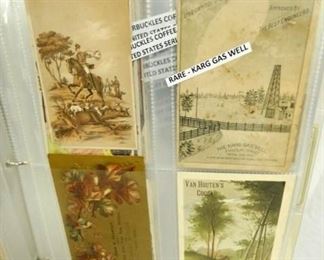 COLL.  OF 190 VICTORIAN TRADE CARDS 
