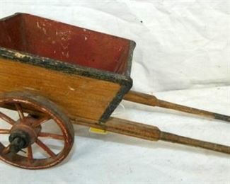 15IN. WOODEN TOY CART 