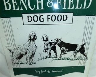 VIEW 2 CLOSE UP DOG FOOD SIGN 