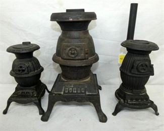 7-12IN. POT BELLY STOVES 