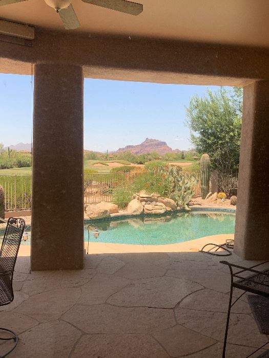 Our view at this Home is spectacular!  What a great backdrop for a lovely sale!