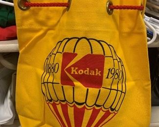 Vintage Kodak canvas bag