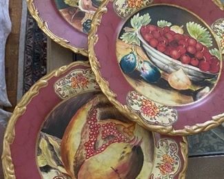 Hand Painted Decorative Plates