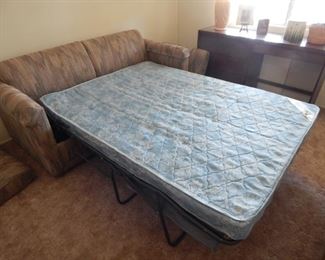 Sleeper Sofa with never used Lay Z Boy Mattress
