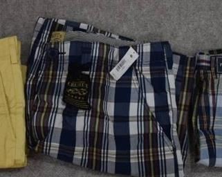 Lot of 3 New w. Tags Mens Clothes Ralph Lauren Polo Shorts Size 40; Cremeiux Shorts Size 40  - WILL SHIP
