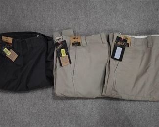 Lot of 3 New w. Tags Big & Tall Mens Clothes Roundtree & York Cargo Shorts Size 44 - WILL SHIP