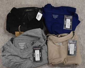 Lot of 4 New w. Tags Big & Tall Mens Clothes Roundtree & York Long Sleeve Shirts Size 2XB - WILL SHIP
