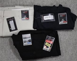 Lot of 3 New w. Tags Big & Tall Mens Clothes Roundtree & York Dress Shorts Size 52 - WILL SHIP