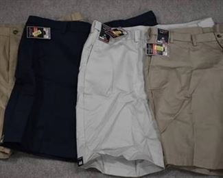 Lot of 4 New w. Tags Big & Tall Mens Clothes Roundtree & York Dress Shorts Size 46 - WILL SHIP