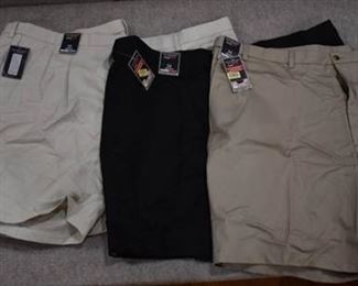 Lot of 4 New w. Tags Big & Tall Mens Clothes Roundtree & York Dress Shorts Size 54 - WILL SHIP