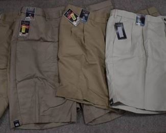 Lot of 4 New w. Tags Big & Tall Mens Clothes Roundtree & York Dress Shorts Size 46 - WILL SHIP
