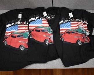 Lot of 3 New w. Tags Big & Tall Mens Clothes Bioworld T-Shirts Size 2XLB - WILL SHIP
