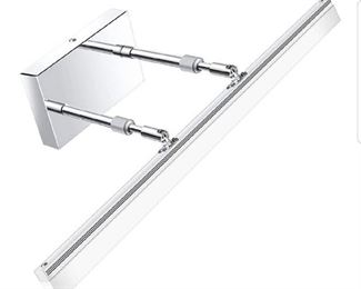 Modern LED Bathroom Vanity Lights - LEDMO Adjustable 24 inch Retractable Modern Vanity Lighting 6000K