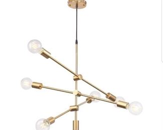 Gold Sputnik Pendant Light