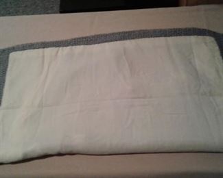 reverse of crib blanket