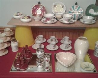 Collection Tea cups, Lenox more