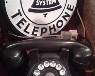 Bakelite phone-sign to make the spot-available on the market place side to purchase today!  