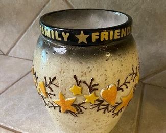 Ceramic open jar
