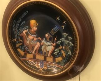 Egyptian Porcelain Plate