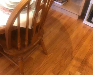 Oak Kitchen Table With Four Chairs