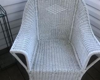 Old Wicker Chair