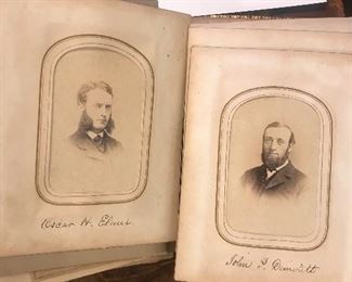 Antique Photo Album ~ Civil War Era