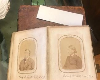 Antique Photo Album ~ Civil War Era