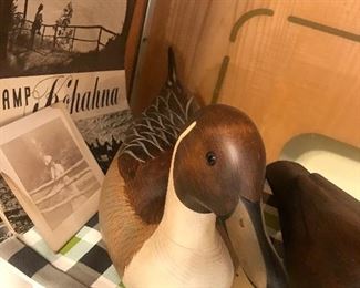 Assorted Wooden Duck Decoys
