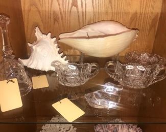 Shells ~ Assorted Cut Crystal