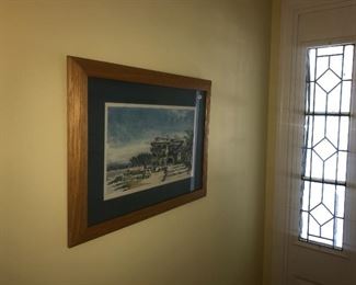 Art Work By Front Door
