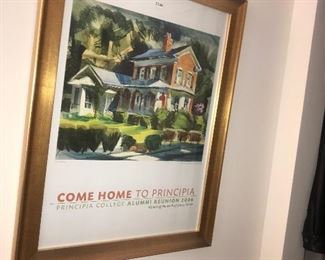 Various Art In The Front Bedroom ( Office)