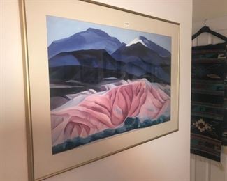 Georgia O'Keefe Framed Print