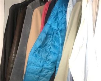 Assorted Mens Leather Coats