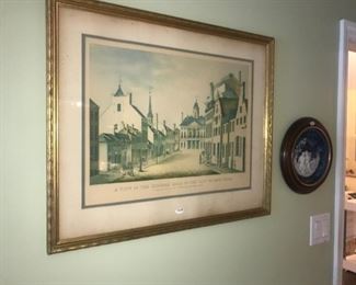 Various Framed Prints In 2nd Bedroom