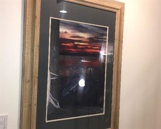 Assorted Art Work In Finished Basement