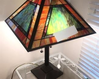 Dale Tiffany Stained Glass Lamp