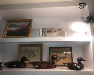Various Decor Located In Finished Basement