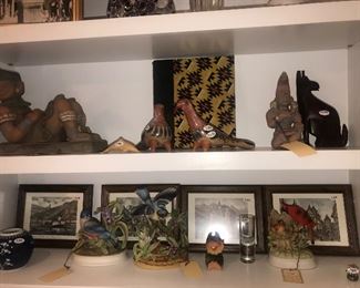 Various Decor Located In Finished Basement