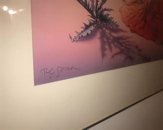 Assorted Art Work In Finished Basement