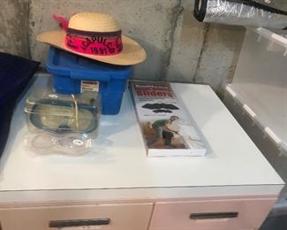 Assorted Items In Unfinished Basement