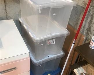 Assorted Items In Unfinished Basement