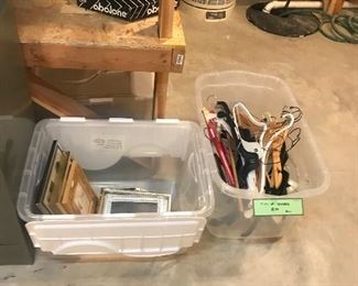 Assorted Items In Unfinished Basement